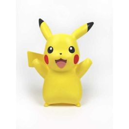 Teknofun Lámpara LED Inalámbrica Pokémon Pikachu 25cm, 2 Posiciones de Luz, USB, Pila AAA (No Incluida)