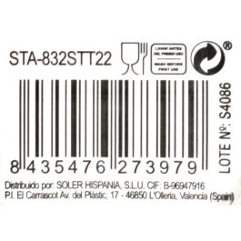 Santa Clara Copa de Champagne Sonella Transparente, 150 cc. Medidas: 5,5 cm de diámetro x 18,5 cm de alto. Peso: 324 g. (36 Unidades)
