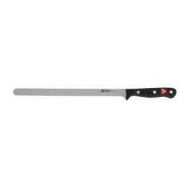 Cuchillo jamonero Sybarite 28 cm con alveolo redondo Quttin (16 Unidades) Cuchillo jamonero Sybarite 28 cm con alveolo redondo Quttin (16 Unidades)