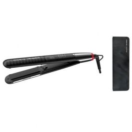 Rowenta SF466LF0 Plancha de Pelo K/Pro Stylist Negra - Keratin & Glow, Iónica, 2 en 1 Alisado/Rizado, 8 Temperaturas, Cepillo Integrado