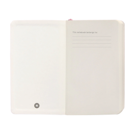 Antartik Cuaderno A6 Tapa Blanda Cuadriculado Rosa Pastel 100 Hojas 80gr Fsc