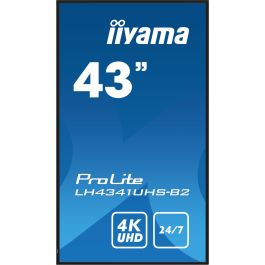 iiyama ProLite LH4341UHS-B2 Monitor 43" 4K UHD IPS (3840x2160) Digital Signage 24/7 Paisaje y Retrato 500cd/m²