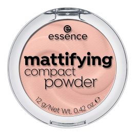 Essence #10 Polvo Compacto Matificante Mosaico Light Beige, Acabado Natural, Cruelty Free, Vegano, Sin Parabenos, Dermatológicamente Probado, 12g