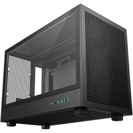 DeepCool CH260 Micro Torre PC Negra para Placas micro ATX, Mini-ATX, Mini-ITX con Ventana Lateral