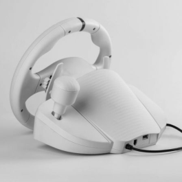 Mars Gaming MWH-RSXONE Volante SimRacing 270° con Pedales y Cambio de Marchas Manual para PC, PS3, PS4, Switch, Xbox