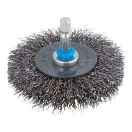 Wolfcraft 2100000 Cepillo de disco de alambre de acero Ø75 x 10 mm Vástago Hexagonal 6,35mm Precio: 3.69000027. SKU: S7917577