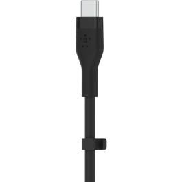 Belkin Cable USB-C a USB-C flexible, carga rápida 60W, 1m, negro
