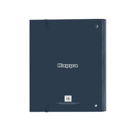 Carpeta de anillas Kappa Dark navy Azul marino 27 x 32 x 3.5 cm