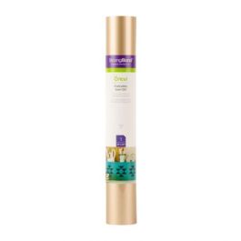 Cricut 2007694 Rollo de vinilo de termotransferencia liso Oro 305 mm x 610 mm Cricut 2007694 Rollo de vinilo de termotransferencia liso Oro 305 mm x 610 mm
