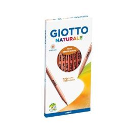 Giotto lápices de colores naturale estuche de 12 Precio: 3.8115. SKU: B1H4QMTSZA