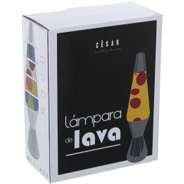 Lámpara de Lava Alexandra House Living Amarillo Rosa Metal 9 x 37 x 9 cm Lámpara de Lava Alexandra House Living Amarillo Rosa Metal 9 x 37 x 9 cm