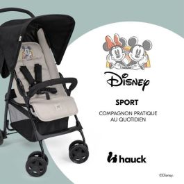 HAUCK HAU4007923171677 Cochecito Sport Plegable y Reclinable con Capota 4 Ruedas Diseño Mickey y Minnie