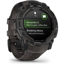 Garmin Instinct 3 AMOLED Smartwatch GPS Pantalla Táctil 1.3" 50mm Negro Silicona 416 x 416 Pixeles