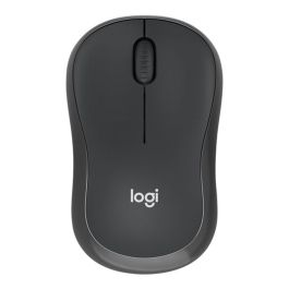Logitech Ratón M240 Silent Bluetooth Óptico Ambidestro Inalámbrico Silencioso Grafito