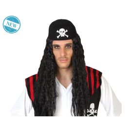 Peluca Pirata Larga Negra para Carnaval y Fiestas Temáticas Precio: 4.49999968. SKU: B1EAK7W2BE