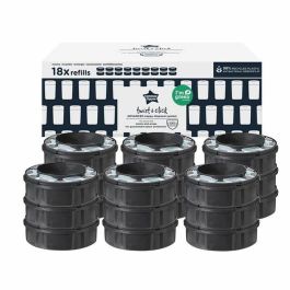 Tommee Tippee Recambios para Contenedor de Pañales Twist & Click x18 – Película Antibacteriana Compatible con Sangenic-TEC