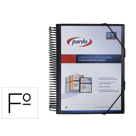 Pardo Carpeta Escaparate con Espiral 80 Fundas Folio Personalizable Color Negro Precio: 14.9900003. SKU: B1DDJSSYZ9