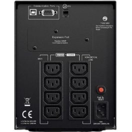 CyberPower PR1500ELCD SAI Línea Interactiva 1500VA/1350W Onda Senoidal Pura para Servidores y Estaciones de Trabajo - 8 Salidas Torre con AVR