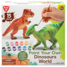 Set 2 Dinosaurios PlayGo 15 Piezas 6 Unidades 14,5 x 9,5 x 5 cm Dinosaurios Para pintar Set 2 Dinosaurios PlayGo 15 Piezas 6 Unidades 14,5 x 9,5 x 5 cm Dinosaurios Para pintar