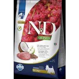 Farmina N&D Dog Quinoa Senior Cordero Mini 5 kg Farmina N&D Dog Quinoa Senior Cordero Mini 5 kg Precio: 36.67488. SKU: B1CZLFVVAN