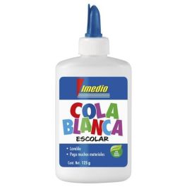 Imedio Cola Blanca Escolar Bote 125 gr Nuevo Diseño Precio: 2.50000036. SKU: S8426399