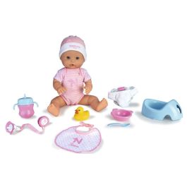Nenuco 7/15154 Muñeca Bebé Sara Interactiva con 11 Funciones: Come, Bebe, Llora, Orina y 10 Accesorios, Bañable, +3 Años Precio: 55.50000049. SKU: S2404385