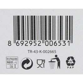 Lav Set 6 Vasos Vino 200cc Colección Aras (8 Cajas)