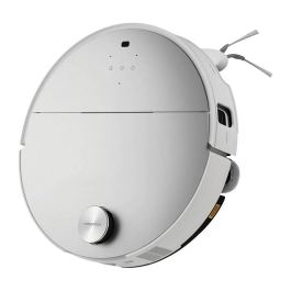 Roborock S8 Robot Aspirador y Fregador con Estación Base Autovaciado, Aspirado y Mopa, Control por App/Alexa/Asistente Google, Blanco