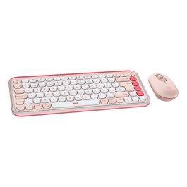 Teclado y Ratón Logitech POP ICON Español QWERTY Rosa Teclado y Ratón Logitech POP ICON Español QWERTY Rosa Precio: 86.99000002. SKU: B14PKKCC26