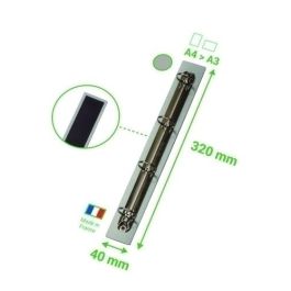 Soporte 4 Anillas Tarifold Magnetico Para Documentos A4/A3 320X40 Mm. Precio: 17.99190624. SKU: B182MCZWVK