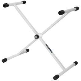 QUIKLOK Soporte Teclado T10 Formato "X" / Perfil Simple - Blanco - Acero/Aluminio - Altura Regulable Precio: 29.49999965. SKU: B17Y2FGYBK