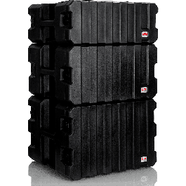 Gator Rack Flightcase G-Pro para 8 Unidades - 19" (Con Ruedas)