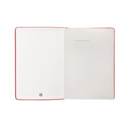 Cuaderno Con Gomilla Antartik Notes Tapa Dura A4 Hojas Cuadricula Rojo 100 Hojas 80 gr Fsc