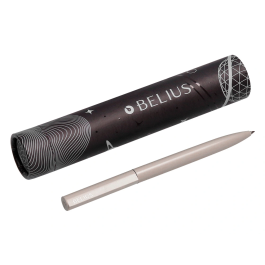 Belius Rocket B Bolígrafo Minimalista Gris Tinta Azul Caja Cilíndrica 0,8 mm Aluminio