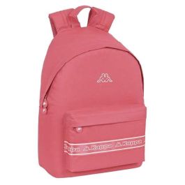 Kappa Basics Mochila para Portátil 14,1" Marsala 600D Poliéster 31x41x16cm