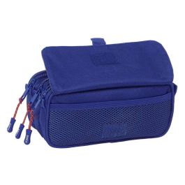 Portatodo Triple F.C. Barcelona 24/25 Granate Azul marino 21,5 x 10 x 8 cm