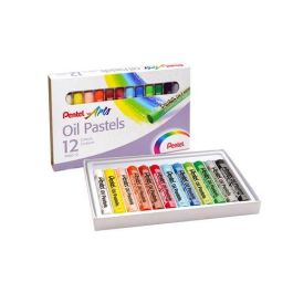Pentel Lápices Oil Pastel, caja de 12 colores surtidos Precio: 2.8900003. SKU: B13BTL3CRA
