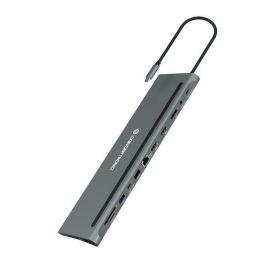Conceptronic DONN17G Docking Station USB Tipo C 12 en 1 USB 3.2 Gen 1 con HDMI/DisplayPort 4K 60Hz, 100W PD, Gigabit Ethernet Precio: 97.49999952. SKU: B1JHSARMMG