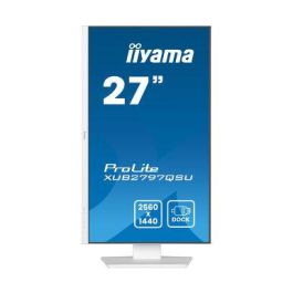 Iiyama Monitor 27" QHD IPS 100Hz XUB2797QSU-W2 con 1xHDMI, 1xDisplayPort, 2xUSB 3.2 y 300 cd/m²