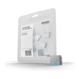 Lindy Bloqueador de Puertos USB (sin llave) - Paquete de 10, Código de Color: Azul Precio: 19.89000057. SKU: B139TMHQY6