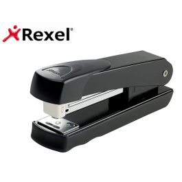 Rexel Grapadora Meteor Metálica, Capacidad 20 Hojas, Usa Grapas 24/6 y 26/6, Color Negro Precio: 6.89000015. SKU: BIX2100019