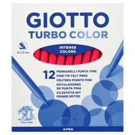 Giotto Rotuladores de colores turbo color estuche de 12 rojo Precio: 2.95000057. SKU: B1A3A525J3