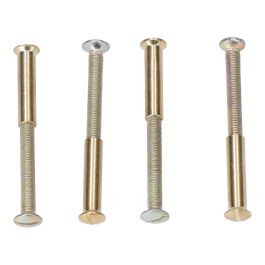 Edm 4 Tornillos de Ensamble en Latón Dorado 5.5 cm Precio: 3.58999982. SKU: B1GWMF8RHR