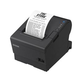 Epson TM-T88 VII Impresora de Tickets Térmica, Ancho Papel 80mm, USB-Ethernet, Negra