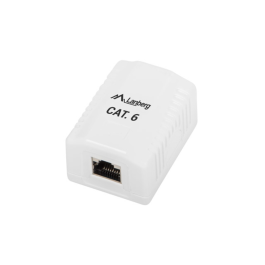 Lanberg OS6-0001-W caja de tomacorriente RJ-45 Blanco Precio: 5.68999959. SKU: S5604237