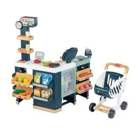 Supermercado maximarket con carrito, caja registradora y 50 accesorios. 89,60x80x59,60 cm Supermercado maximarket con carrito, caja registradora y 50 accesorios. 89,60x80x59,60 cm