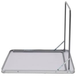 Home Deco Factory Mesa Plegable Negra 80x60 cm para Camping y Hogar