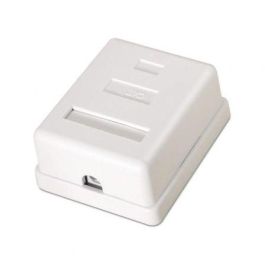 Aisens A139-0301 Roseta de Superficie RJ45 Cat.6 UTP 1 Toma Blanco