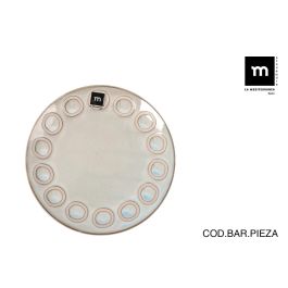 Plato Gris Almudena 21.2 cm - Inde (12 Unidades) Precio: 38.50000022. SKU: B14L7DFFXD