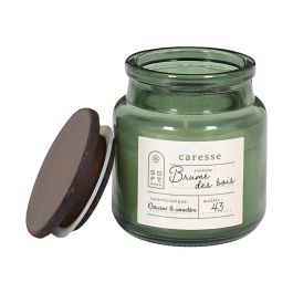 Home Deco Factory Vela Perfumada Tarro de Vidrio, 7 cm - Ámbar, Flor de Algodón o Bruma del Bosque